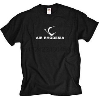 ลดราคา เสื้อยืด พิมพ์ลายโลโก้ Air Rhodesia สไตล์เรโทร สวมใส่สบาย ดีไซน์ใหม่