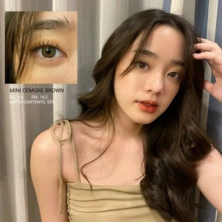 คอนแทคเลนส์ รุ่น Mini Cemore Brown / Gray (ขนาดมินิ) - คิตตี้ คาวาอิ Kitty Kawaii (Vial)