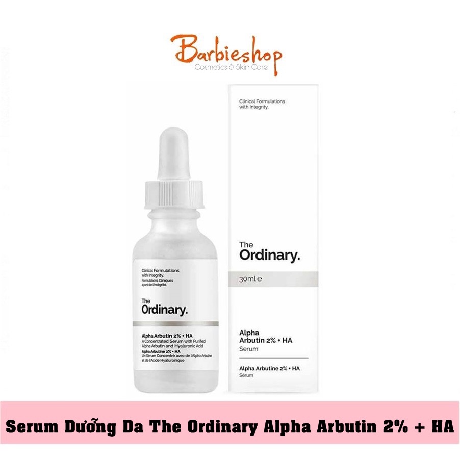 The Ordinary Alpha Arbutin Whitening Serum 2 % + HA