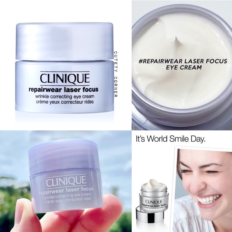 Clinique Repairwear Laser Focus Eye Cream 5ml. อายครีมคลินิกข์ Shopee