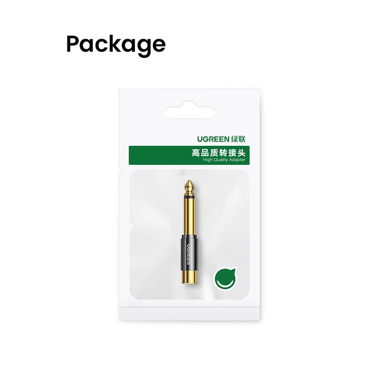 Ugreen อะแดปเตอร์ แปลง Rca เป็น 6.5 มม. Rca ชุบทอง 6.35 มม. 1/4 ทองแดงบริสุทธิ์ 6.5 มม. ตัวผู้ คือ Rca ตัวเมีย คือ แจ็ค Ts Mono ราคา ถูกที่สุด ดีลบีเคเค แกลเลอรีภาพที่ 8
