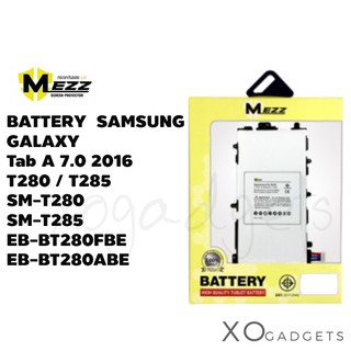 Mezz แบตเตอร์รี่ SAMSUNG GALAXY Tab A 7.0 2016 T280 / T285 / SM-T280 / SM-T285 / EB-BT280FBE batt มี มอก. รับประกัน 1 ปี