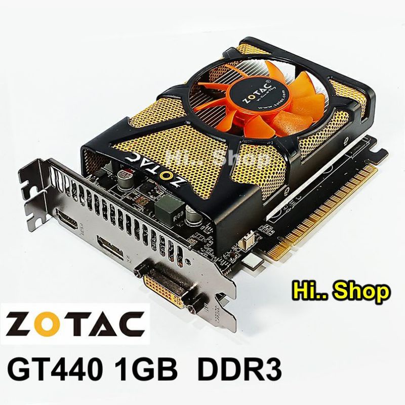 การ์ดจอ (VGA) ZOTAC GT 440 1GB