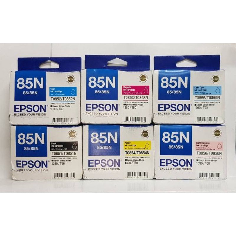 📌Epson 85 Nครบสีค่ะ▪bk▪C▪M▪Y▪พร้อมส่ง