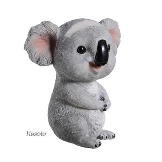 [Kesoto] Koala ที่วางแว่นตาเรซิ่นรูปสัตว์สําหรับบ้านออฟฟิศบ้าน