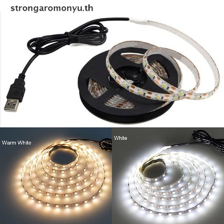 【strongaromonyu】สายไฟแบ็คไลท์ Led 5V USB สําหรับตกแต่งพื้นหลังทีวี