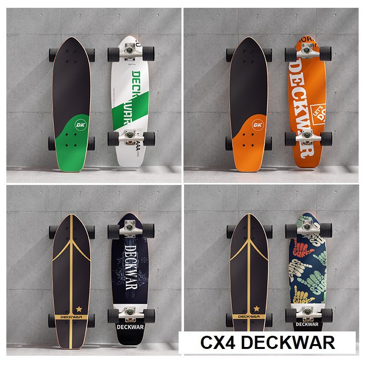 [Pre-order 🔥] DECKWAR Surfskate CX4 surf skateboard เซิร์ฟสเก็ต สเก็ตบอร์ด เหมาะสำหรับผู้เล่นมือใหม่ 🚀