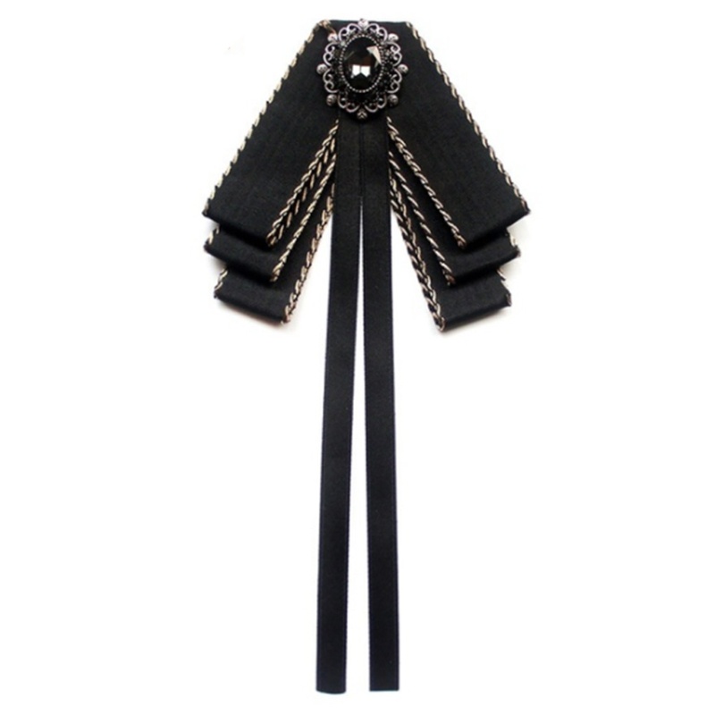 Han เข็มกลัดผูกโบว์สไตล์วินเทจสําหรับตกแต่งงานแต่งงานปาร์ตี้ - รูปที่ 3