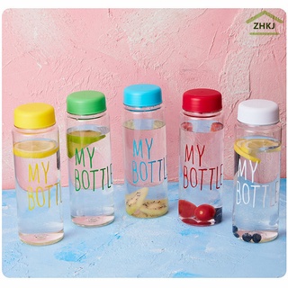 【ZHKJ】ขวดน้ํา ทนความร้อน แบบพกพา 500 มล. พร้อมส่ง