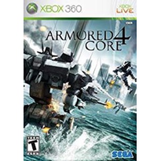 Armored Core 4 xbox360 [NTSC-U][PAL] แผ่นเกมส์Xbox 360 แผ่นไรท์เล่นกับเครื่องที่แปลงแล้ว