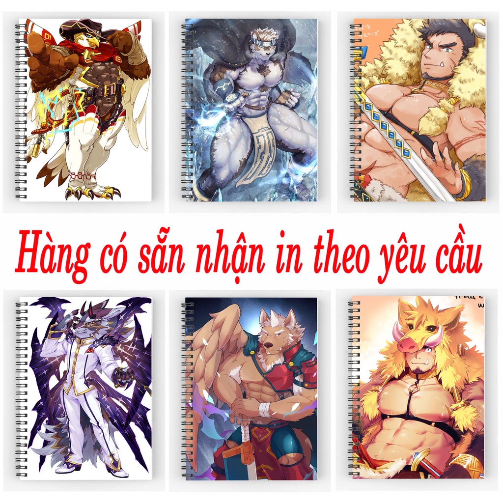สมุดโน๊ตเกลียว Fur Affinity Hang Tail 200 หน้า