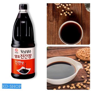 ซองจองวอน ซอสถั่วเหลืองเกาหลี เนเจอรัลลี่ บรู ซอย ซอส Naturally Brewed Soy Saauce ขนาด 1.7 ลิตร ของใหม่  ราคาถูก