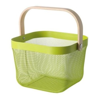 RISA ตะกร้าลวด Basket 25*26*18 cm (เขียว)