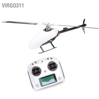 Virgo311 เฮลิคอปเตอร์บังคับวิทยุ FW450 6 ช่อง หัวโรเตอร์ FBL พร้อมโหมด 3 มิติ GPS 100‐240V Us