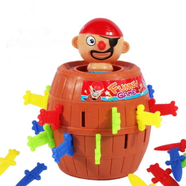 Running man SMALL/ LARGE surprising pop up pirate barrel เกม
