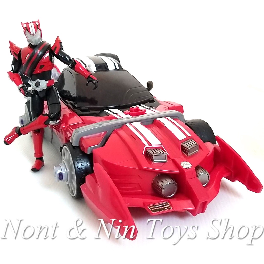 Kamen Rider Drive DX Three-Stage Transforming Tridoron & Tire Koukan .. รถ คาเมนไรเดอร์ ไดร์ฟ และ งา