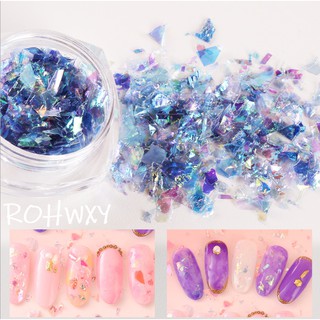 ✨✨✨💃DIY กลิตเตอร์ตกแต่งเล็บ 8 สี ทำให้หน้าเล็บมันวาวเหมือนโฮโลแกรม✨🎉🎉🎉