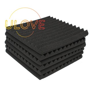 24 Pack Acoustic Panels Studio Foam Wedges 1 inch X 12 inch X 12 inch