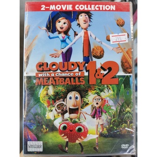 DVD 2 Part 2 Disc : Cloudy with a Chance of Meatballs 1 (2009) + Cloudy with a Chance of Meatball 2 (2013)