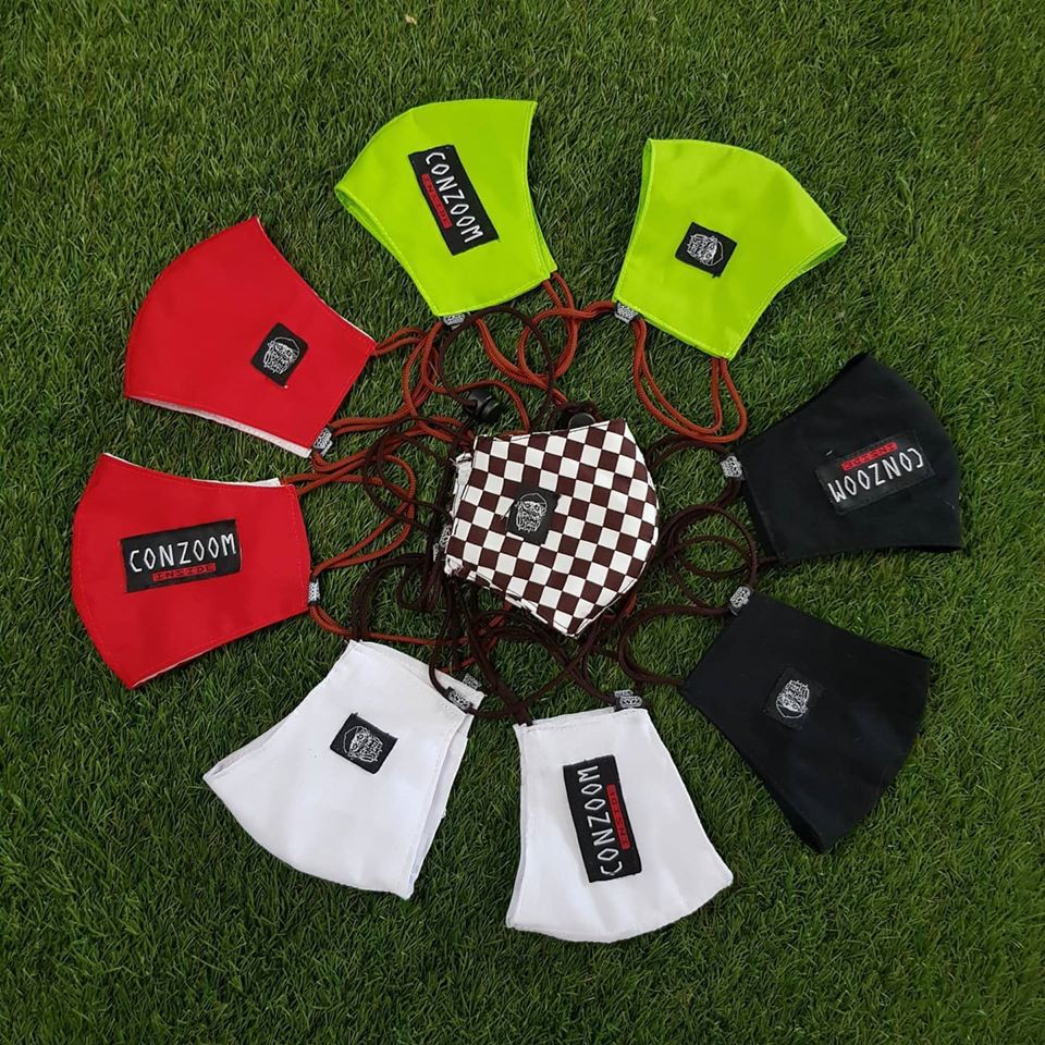 Mask conzoom inside the mall korat