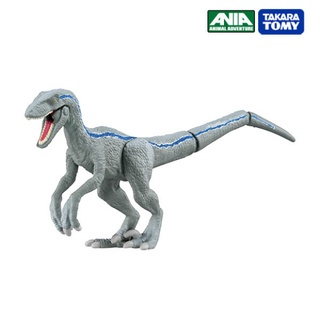 โมเดล Takara Tomy Jurassic World Velociraptor (Blue Snow Ver)