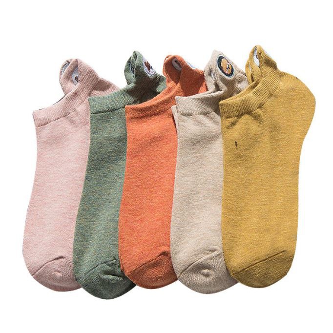 ถุงเท้าหมาน้อย งานปักมี 10 สี เนื้อนุ่ม สุดน่ารัก รูปที่ 4