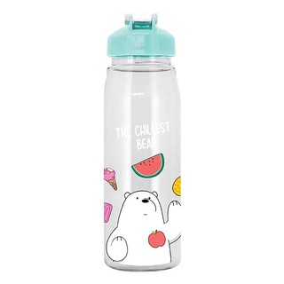 ✨ขายดี✨ ขวดน้ำ PETG 0.95 ลิตร KECH WE BARE BEARS สีเขียว ภาชนะใส่น้ำและน้ำแข็ง PETG WATER BOTTLE KECH WE BARE BEARS 0.95