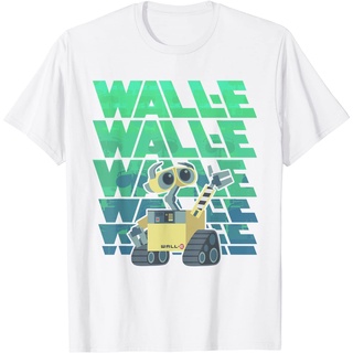 Disney เสื้อยืดผู้ใหญ่ PIXAR Wall-E Robot T-Shirt - เสื้อยืดผู้ชาย - เสื้อยืดผู้หญิง - เสื้อยืดผู้ชาย - เสื้อยืดผู้หญิง