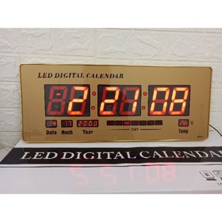 นาฬิกาดิจิตอล JH8033 52.5x21x3cmนาฬิกา ตั้งโต๊ะLED DIGITAL CLOCK นาฬิกาแขวน นาฬิกาตั้งโต๊ะ รุ่นjh8033 นาฬิกาLED นาฬิกาไฟ