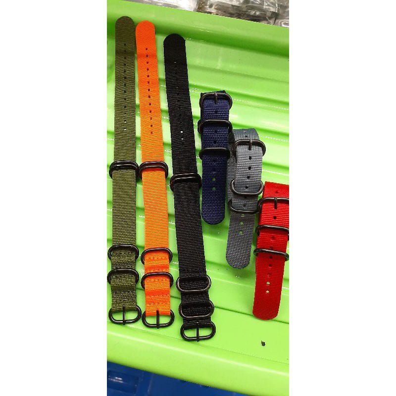 Zulu CANVAS NATO NYLON WATCH STRAP LONG NATO CANVAS WATCH STRAP ZULU NATO CANVAS STRAP