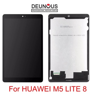 ใหม่ หน้าจอสัมผัสดิจิทัล LCD 8 นิ้ว สําหรับ Huawei Mediapad M5 Lite 8 2019 JDN2-W09 JDN2-AL00 JDN2-L09