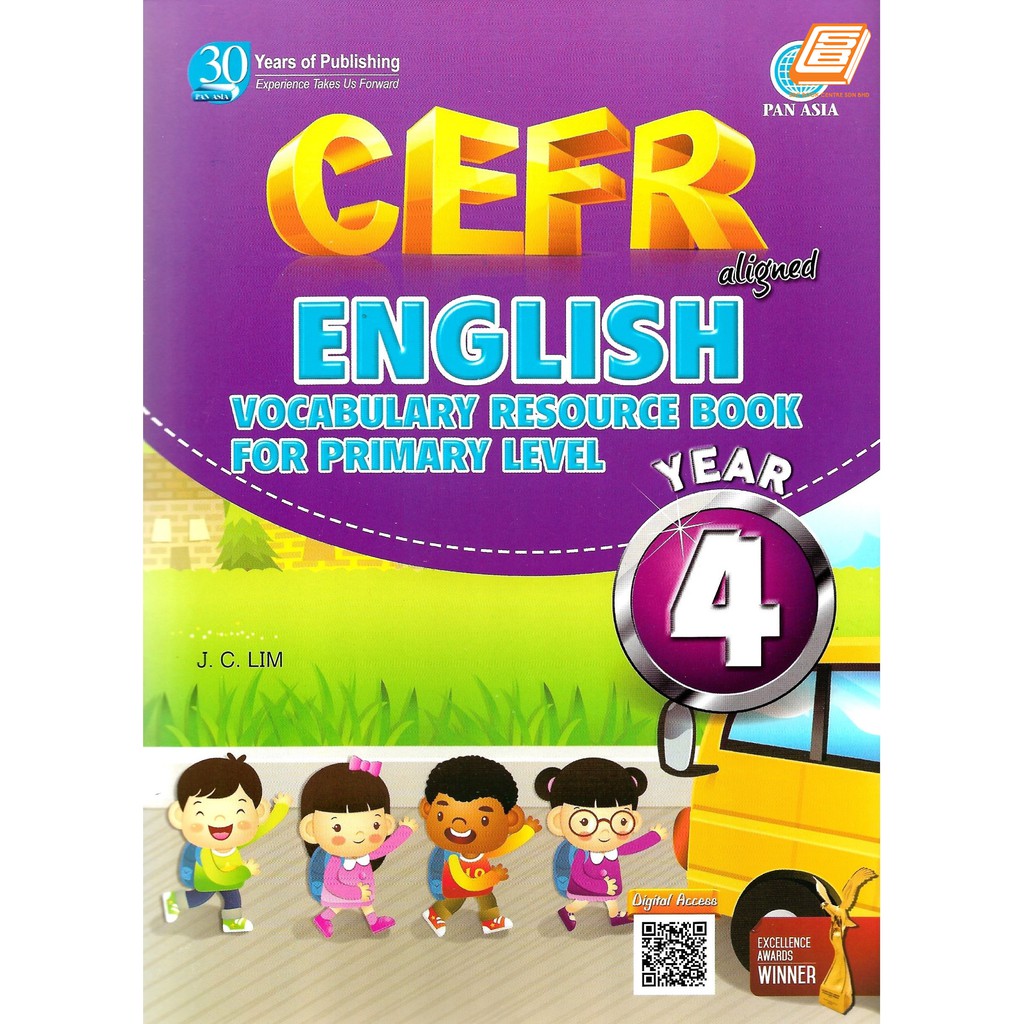 CEFR หนังสือทรัพยากรคําศัพท์ภาษาอังกฤษแนวแนวแนวหน้าหลักปี 4