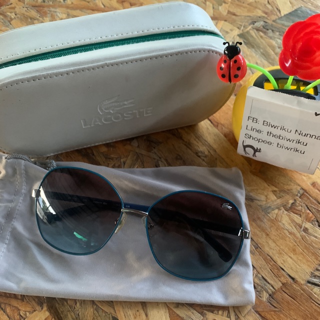 Lacoste แว่นตากันแดด มือ✌️