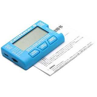 1pcs AOKda CellMeter 8 Digital Battery Capacity Checker LCD Display CellMeter For LiPo LiFe Li-lon Nicd NiMH Battery For RC Toy