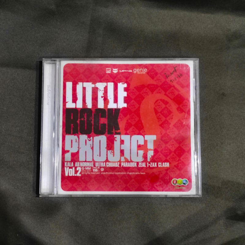 CD​ เพลง​ LITTLE ROCK PROJECT VOL.2📀💿 มือสอง​สภาพ​ดีมาก​ แผ่น​แท้​100​%