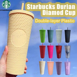 🔥READY STOCK🔥starbucks ไทย แก้วสตาร์บัค แก้ว แก้วหนาม ถ้วยกาแฟสตาร์บัคส์ 24oz Diamond Studded Tumbler【Goob】