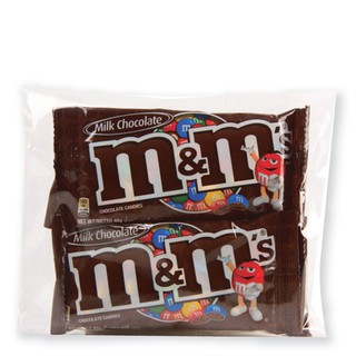 เอ็มแอนด์เอ็ม ช็อกโกแลตนม 40 กรัม x 4 ถุง M&amp;M Milk Chocolate 40 grams x 4 Bags