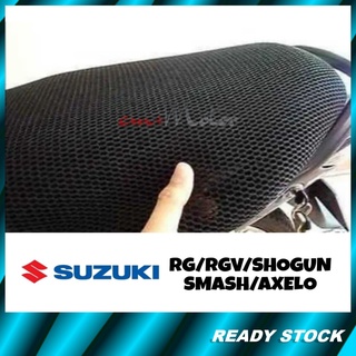 ผ้าคลุมที่นั่งมอเตอร์ SUZUKI RG RGV Shogun GSX Smash Axelo Skydrive 125 Sarung Kusyen 3D