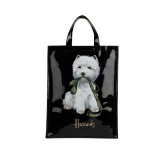 กระเป๋าถือ กระเป๋าสะพาย Harrods Shopper  ใส่ A4 ได้ ทรงสูง Size M