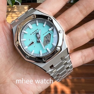 G-Shock Casioak AP Grey &amp; Blue Dial Twotone Steel Special Edition