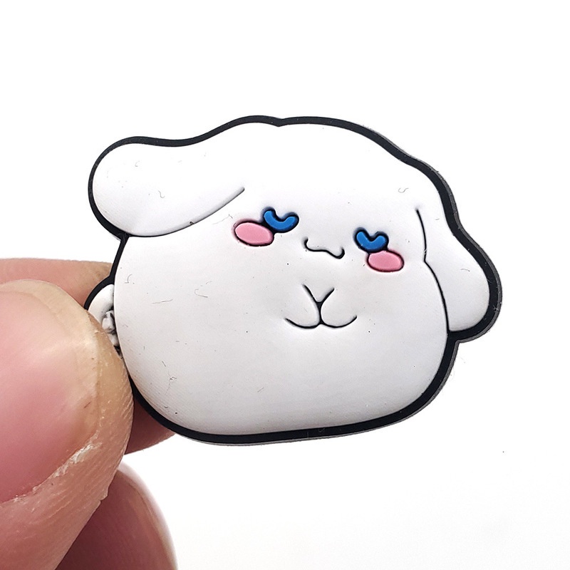 Jibbitz Sanrio Series ตัวติดรองเท้า PVC รูปดอกไม้ อนิเมชั่น อุปกรณ์เสริม สําหรับตกแต่งรองเท้า