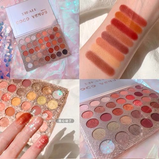 พาเลตอายแชโดว์ 35 สี เนื้อดินน้ำมัน สีสวย ติดทน DIKALU COCO VENUS