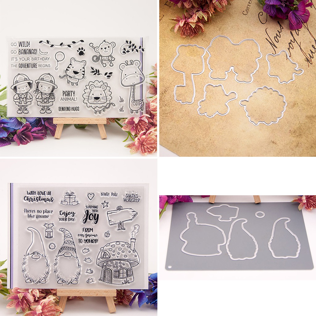 Clear Silicone Rubber Seal Stamp For DIY Album Scrapbooking Photo Card ...