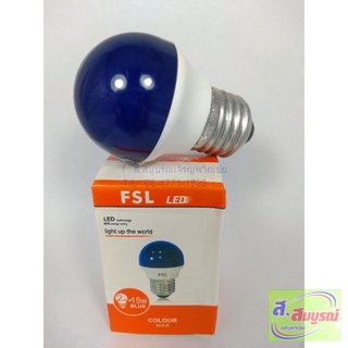 2012 หลอดไฟสี LED FSL 2W สีน้ำเงิน