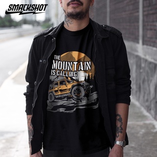 เสื้อยืด คอกลม cotton 100% ลาย THE MOUNTAIN  ผ้านุ่ม ใส่แล้วไม่ย้วย คุณภาพส่งออก เสื้อวินเทจ พร้อมส่ง