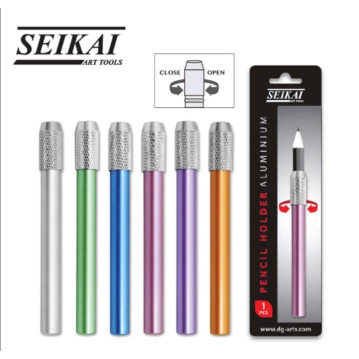 ปลอกต่อดินสอ คละสี Seikai