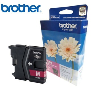 ตลับหมึกอิงค์เจ็ท สีแดงBrother LC-39M  แบรนด์ : Brother  ตลับหมึกอิงค์เจ็ท Brother LC-39M หมึกสีแดงสีสวย คมชัด หมึกแท้