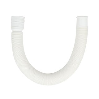 ท่อย่นยืดหดได้ PARNO 1.8 เมตร สีขาว อุปกรณ์อ่างล้างจาน FLEXIBLE EXTENSION DUCT HOSE PARNO 1.8M WHITE