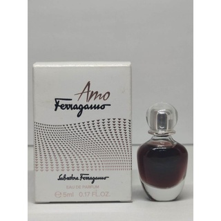 Mini 💢 SALVATORE FERRAGAMO ✨ Amo Ferragamo EDP 5ml น้ำหอมพกพาชนิดหัวแต้ม น้ำหอมมินิแท้💯