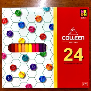 สีคอลลีน 24สี colleen